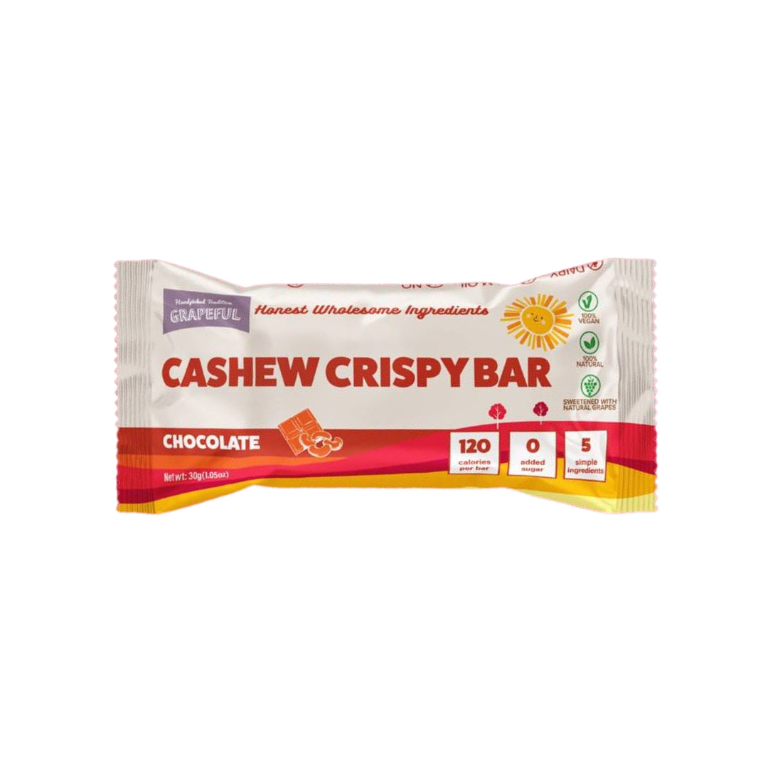 Grapeful Cashew Crispy Bar Chocolate