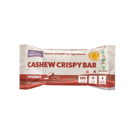 Grapeful Cashew Crispy Bar Coconut