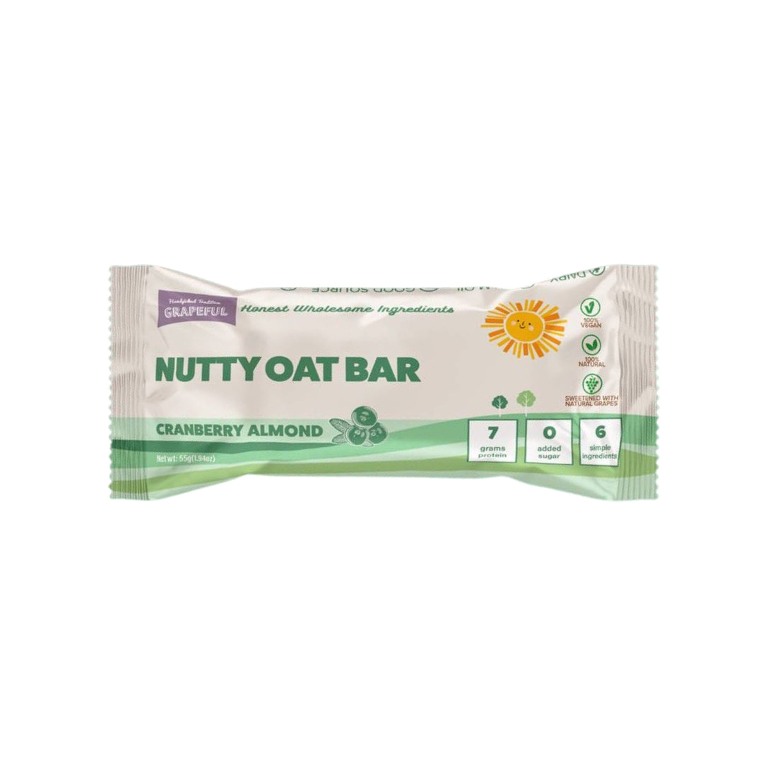 Nutty Oat Bar Cranberry Almond