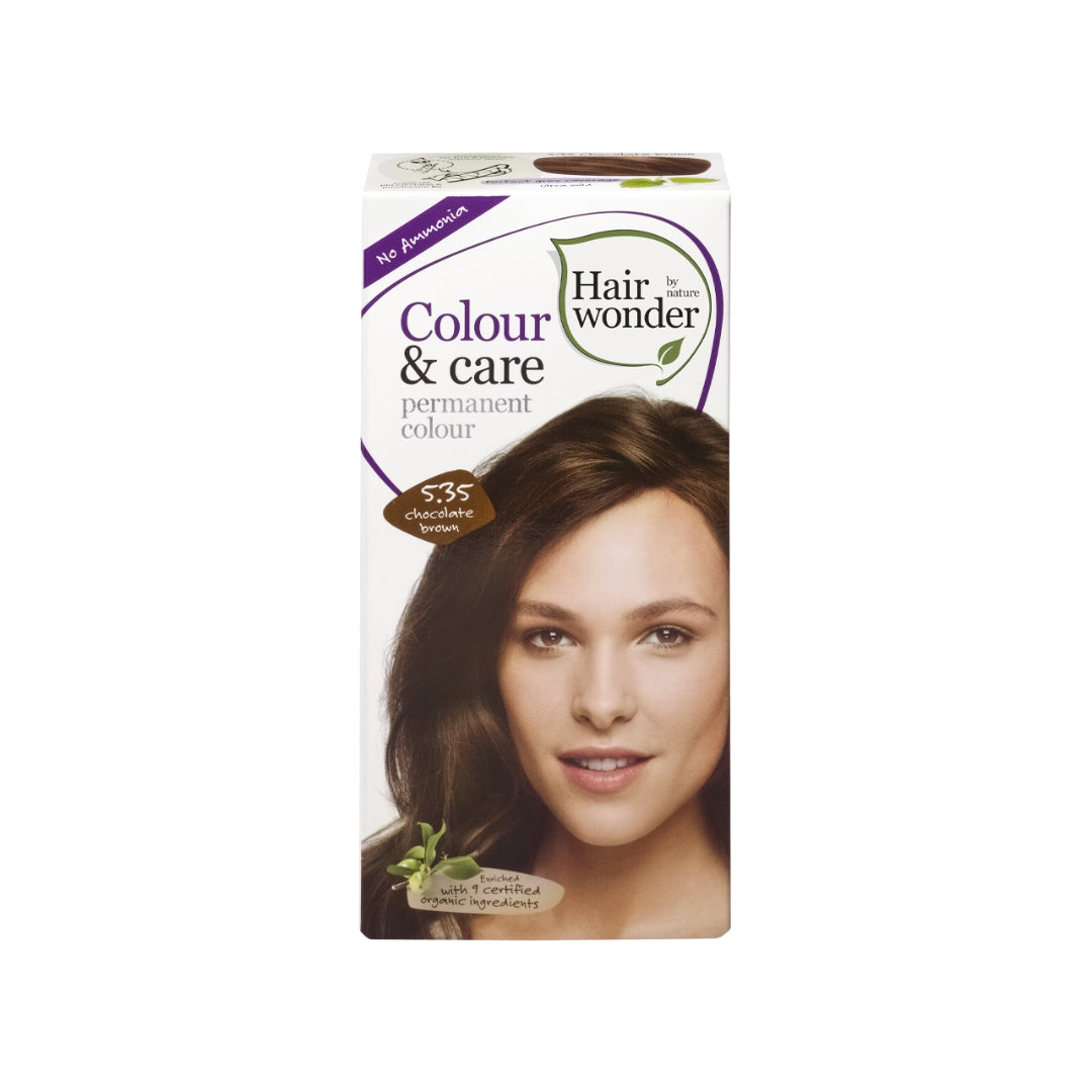 Hairwonder Colour & Care Hair Colorant 5.35 Chocolate Brown