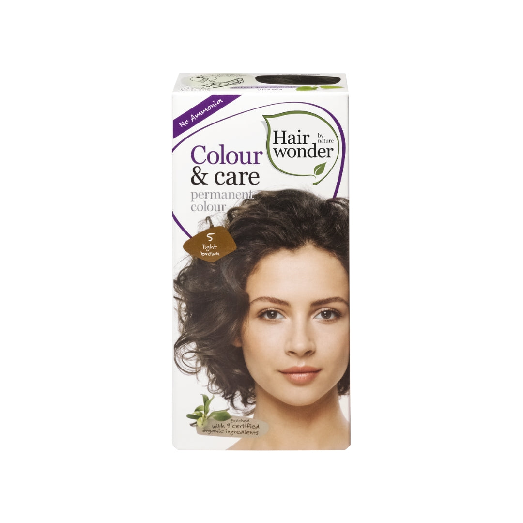 Hairwonder Colour & Care Hair Colorant 5 Light Brown