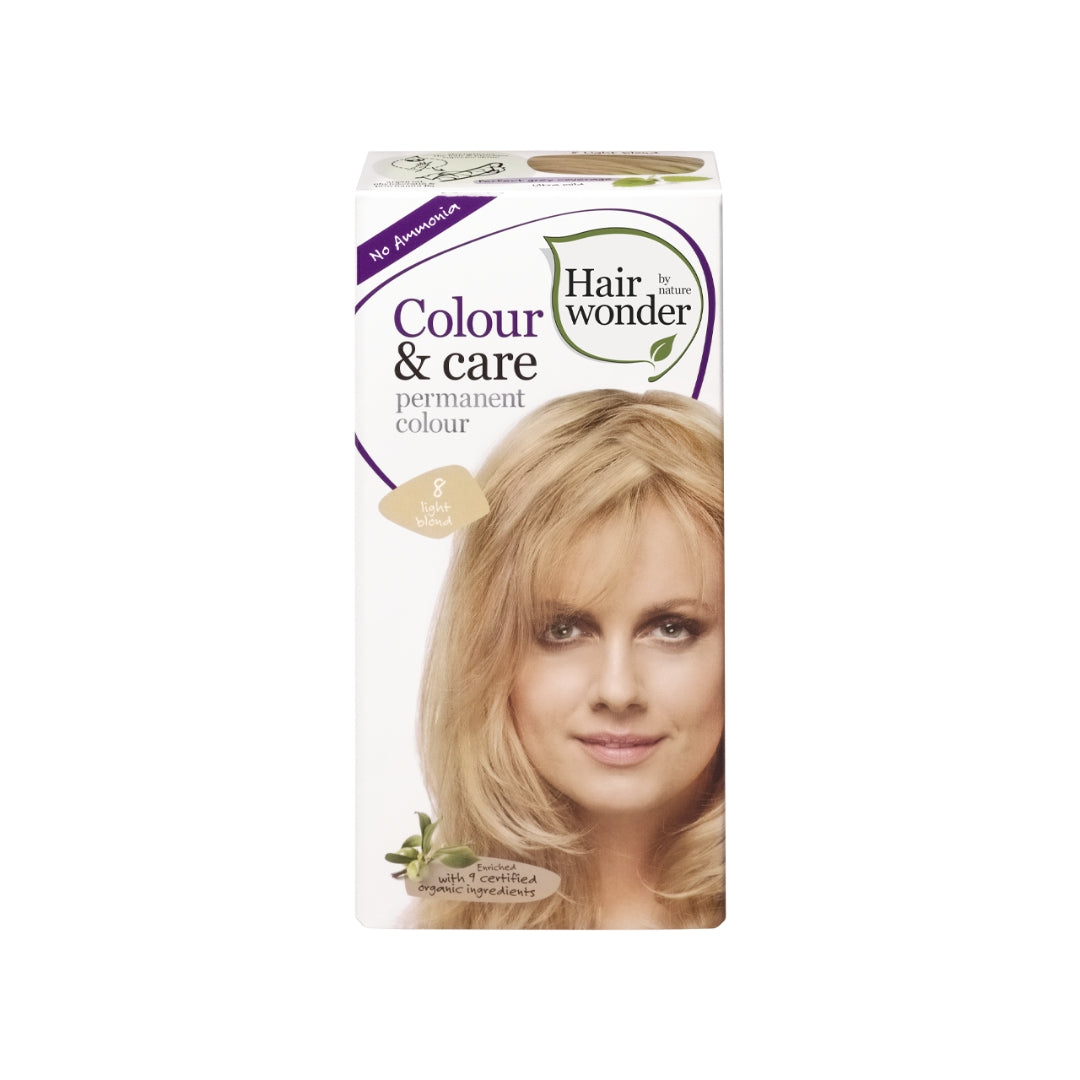 Hairwonder Colour & Care Hair Colorant 8 Light Blond