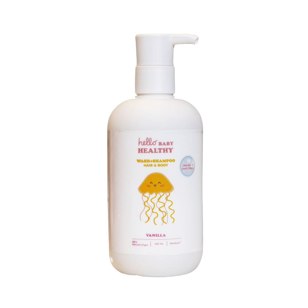 Hello Healthy Baby Shampoo & Body Wash Vanilla