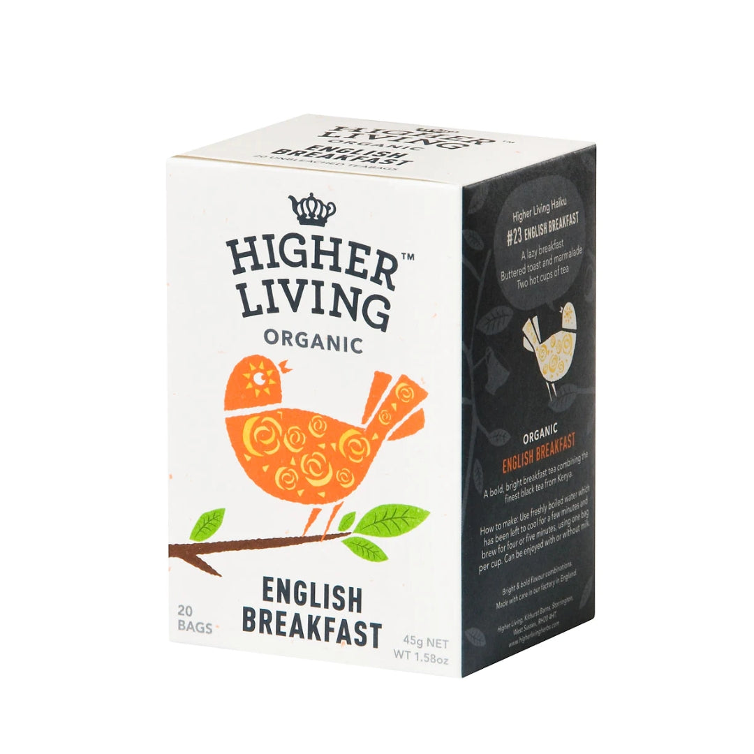 Higher Living™ Organic English Breakfast Tea