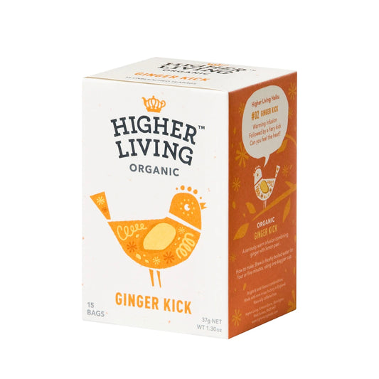 Higher Living™ Organic Ginger Kick Tea