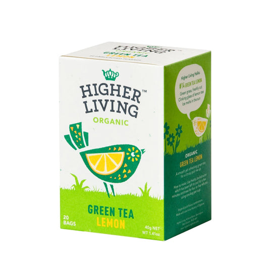 Higher Living™ Organic Green Tea Lemon