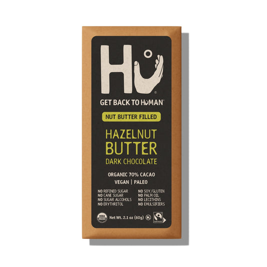 Hu® Hazelnut Butter Organic 70% Cacao Dark Chocolate Bar