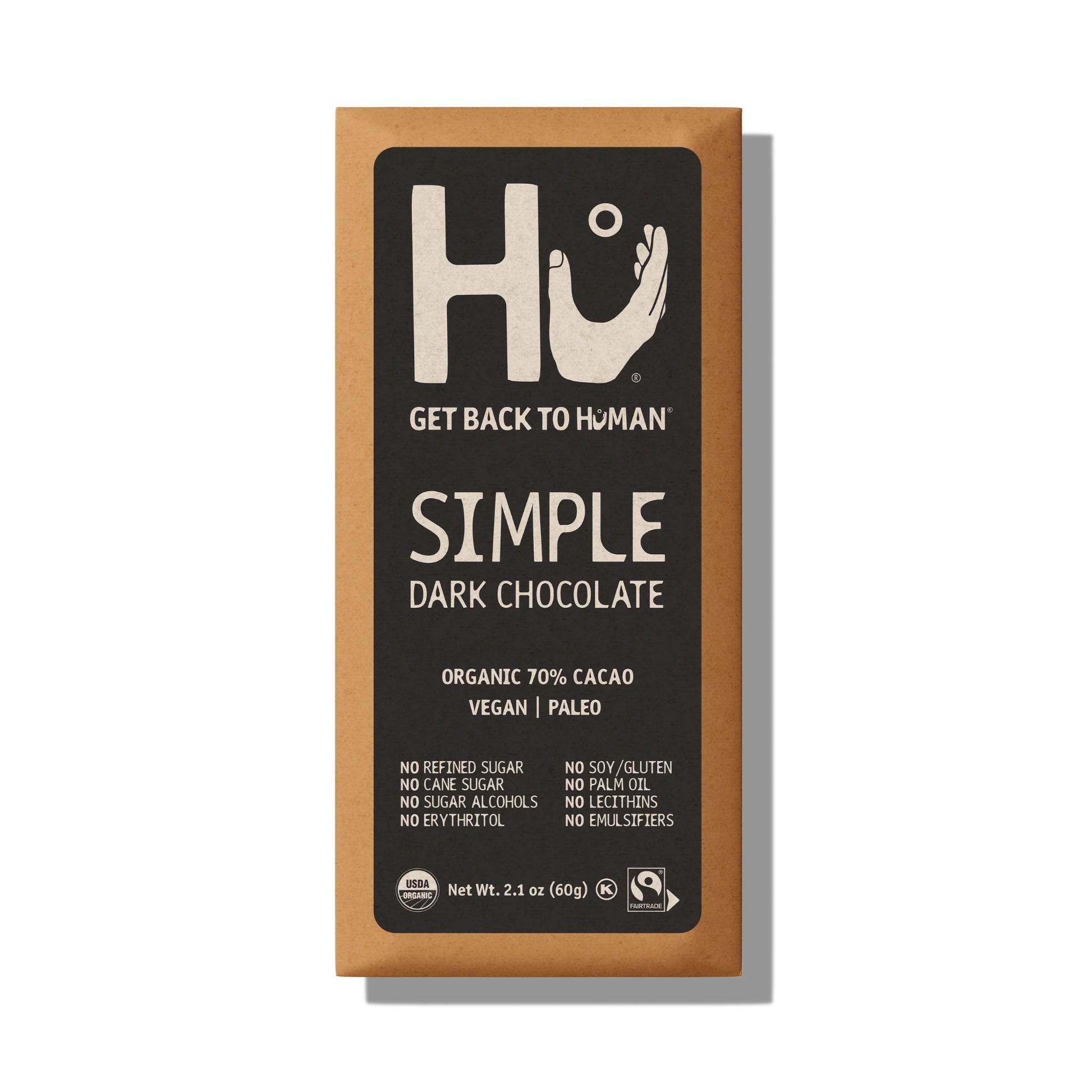 Hu® Simple Organic 70% Cacao Dark Chocolate Bar