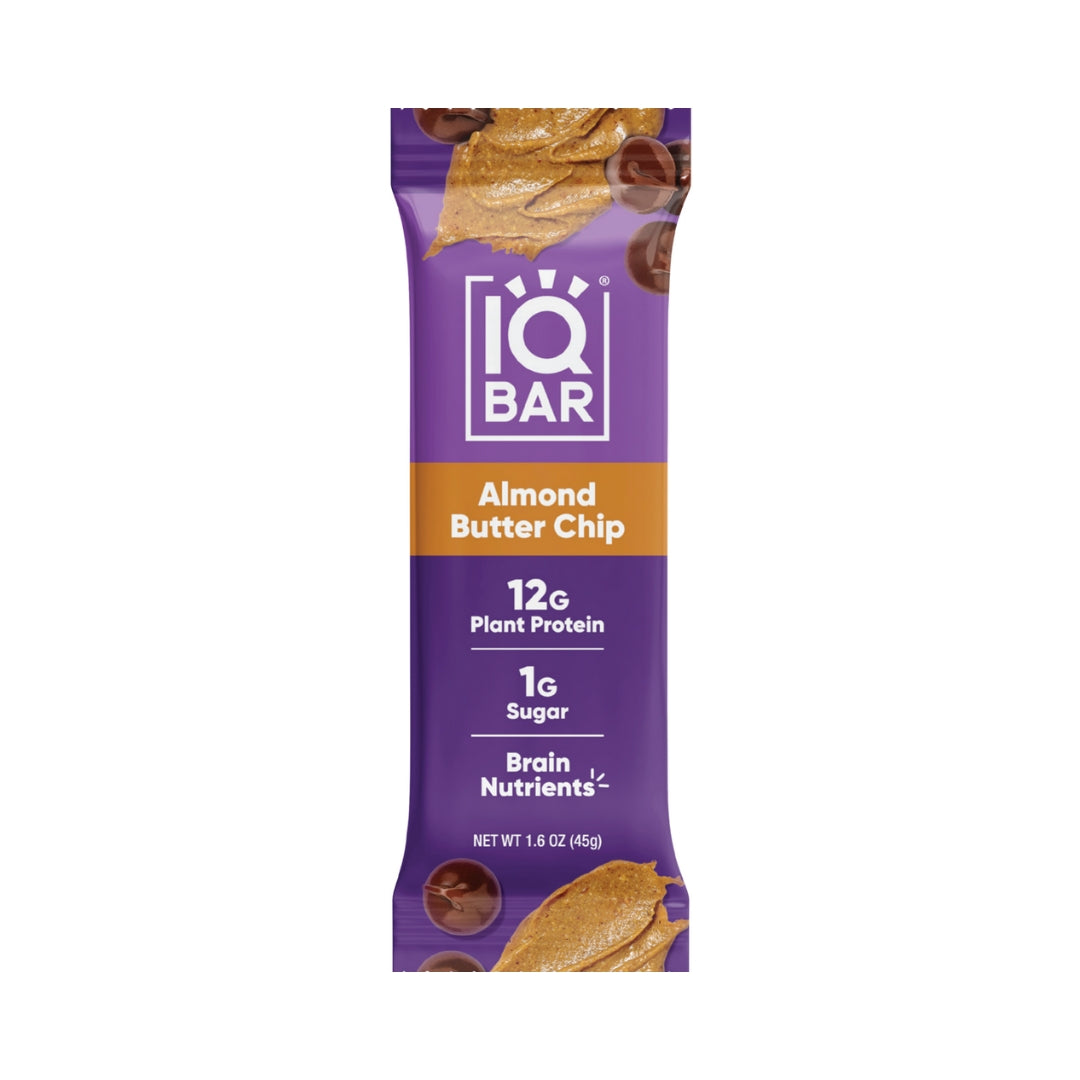 IQBAR® Almond Butter Chip Plant Protein Bar