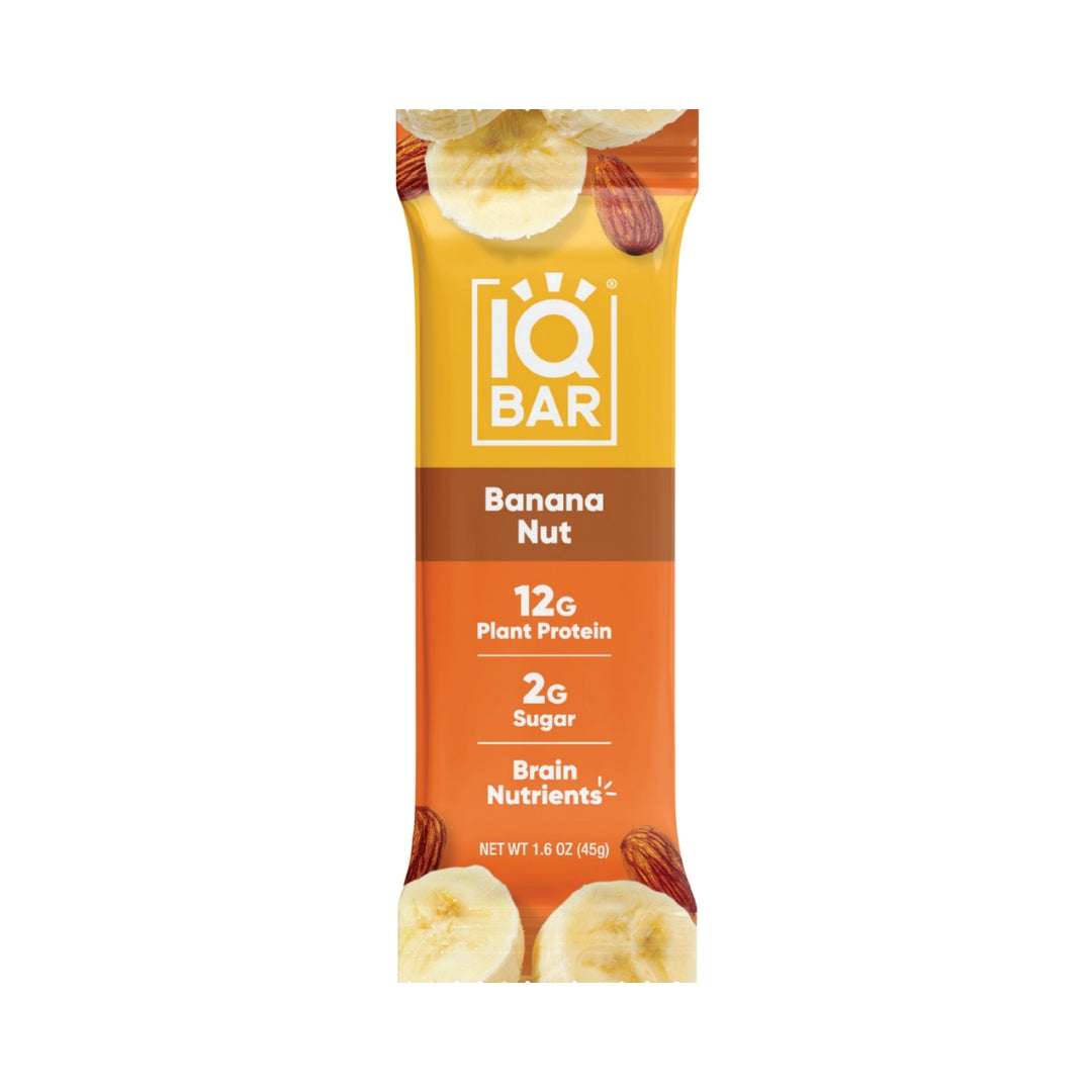 IQBAR® Banana Nut Plant Protein Bar