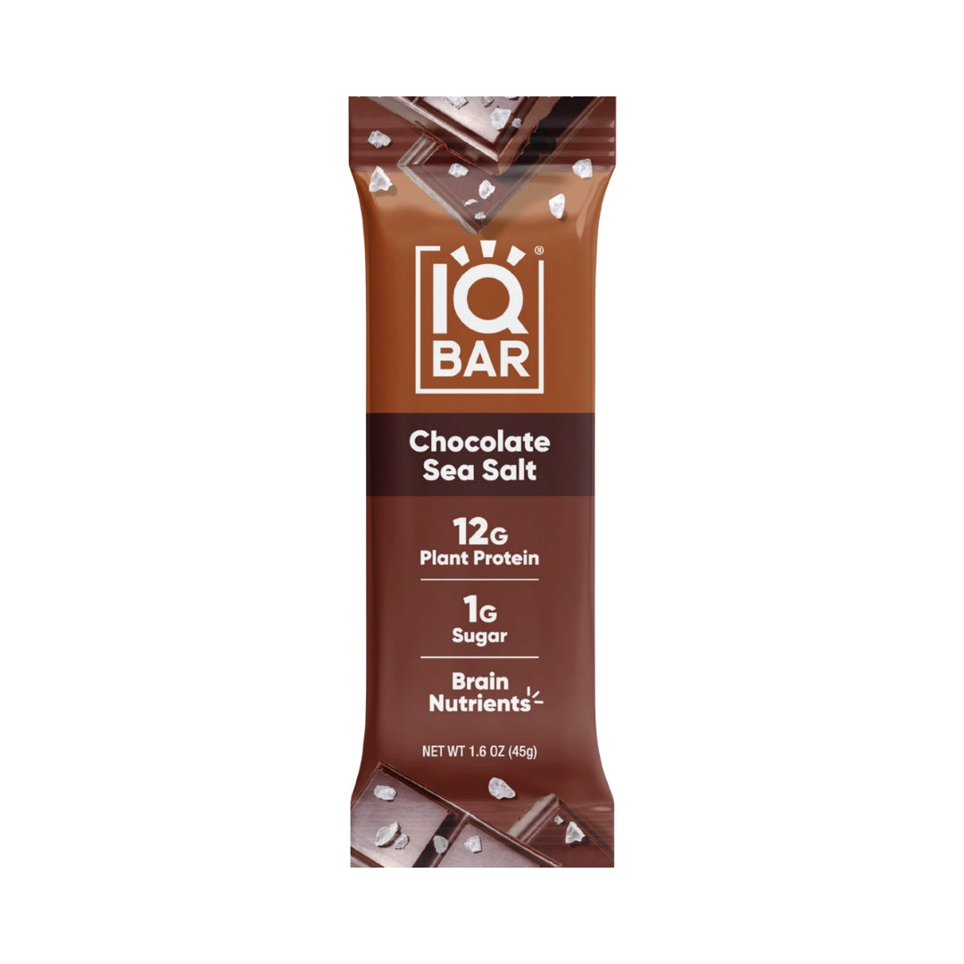 IQBAR® Chocolate Sea Salt Plant Protein Bar