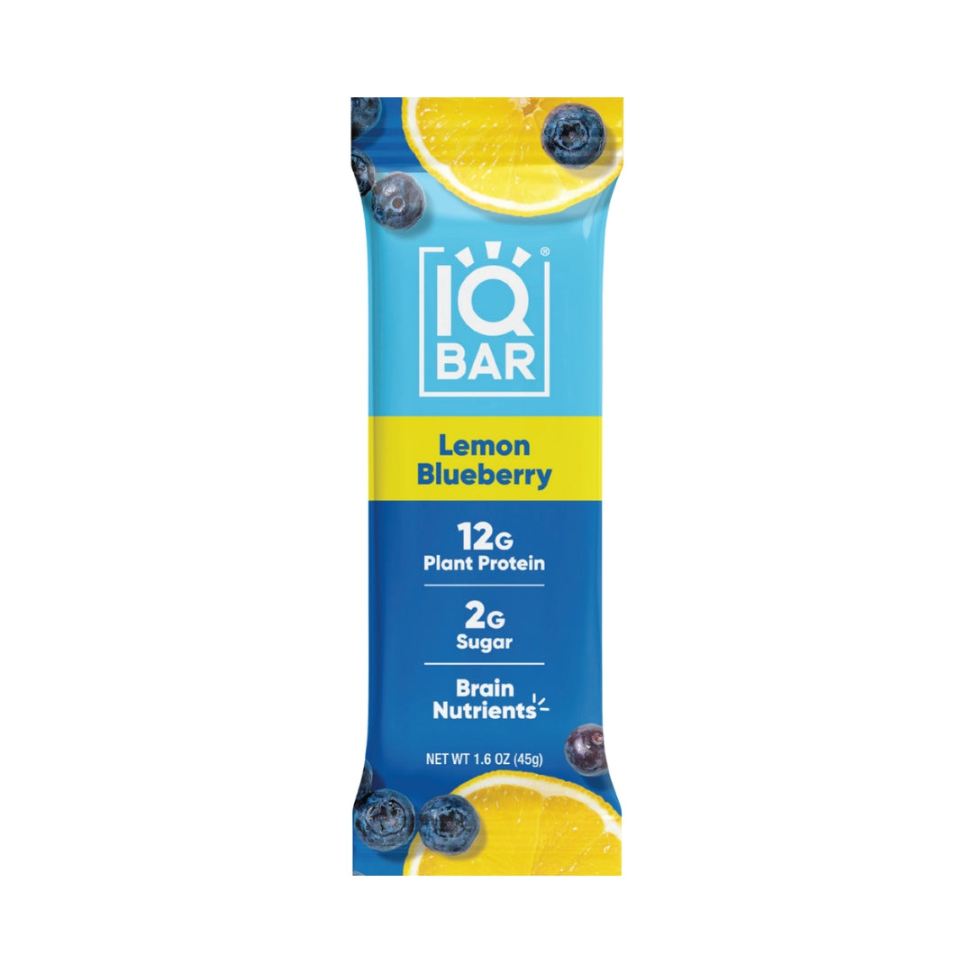 IQBAR® Lemon Blueberry Plant Protein Bar