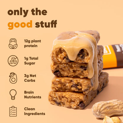 IQBAR® Peanut Butter Chip Plant Protein Bar