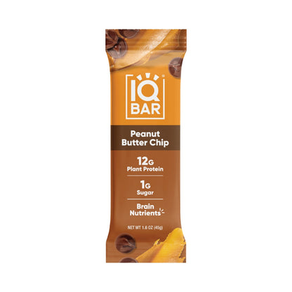 IQBAR® Peanut Butter Chip Plant Protein Bar