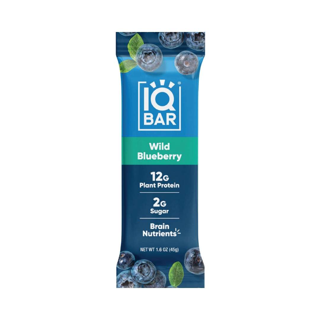 IQBAR® Wild Blueberry Plant Protein Bar