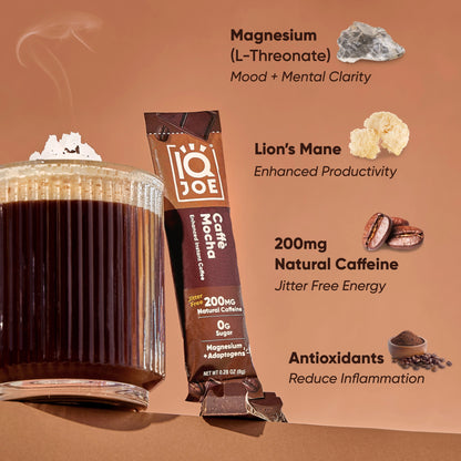 IQJOE® Variety Pack Instant Mushroom Coffee