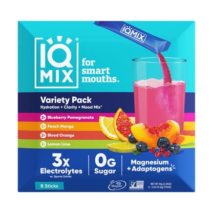 Variety Pack Enhanced Hydration Mix 8 sticks