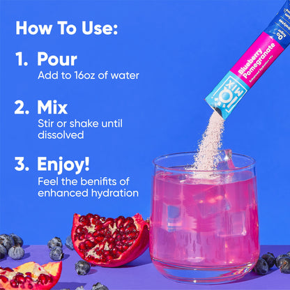 IQMIX® Blueberry Pomegranate Enhanced Hydration Mix