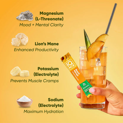 IQMIX® Peach Mango Enhanced Hydration Mix