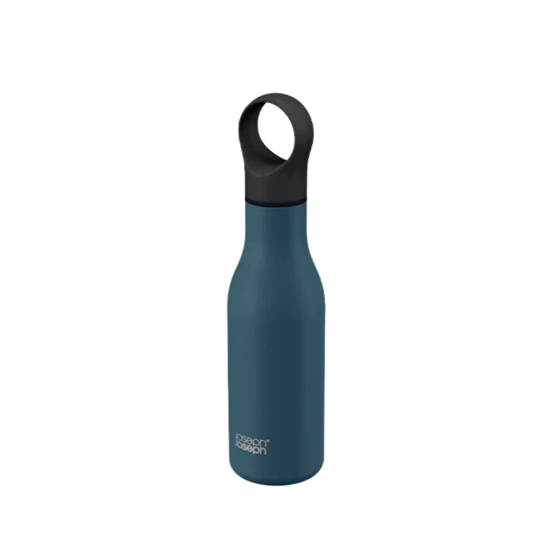 Jospeh Joseph® Loop™ Stainless-Steel Vacuum Insulated Water Bottle 500mL Blue