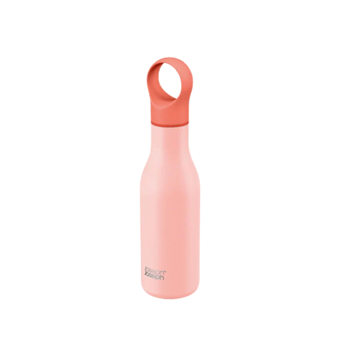 Jospeh Joseph® Loop™ Stainless-Steel Vacuum Insulated Water Bottle 500mL Coral