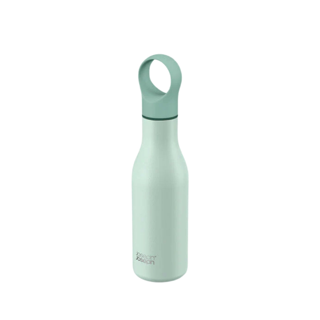 Jospeh Joseph® Loop™ Stainless-Steel Vacuum Insulated Water Bottle 500mL Green