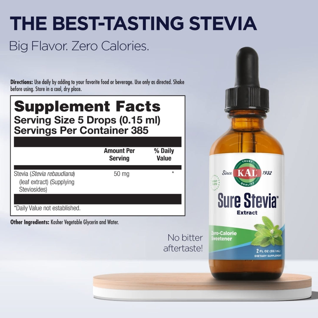 KAL Sure Stevia™ Extract Liquid