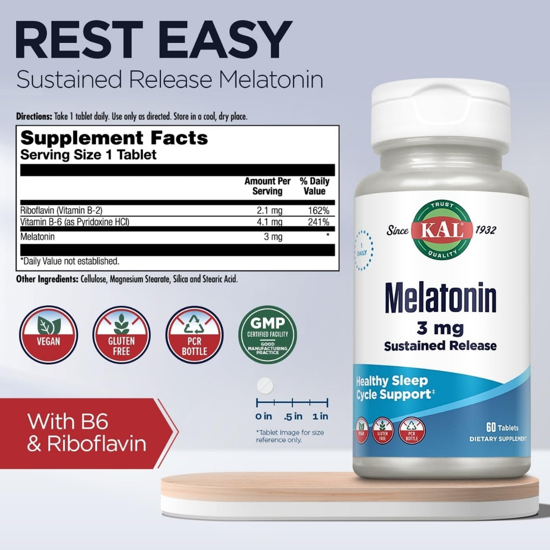 KAL Melatonin 3mg