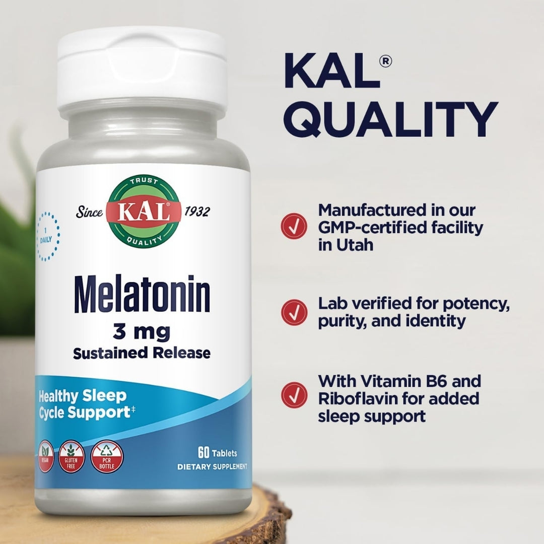 KAL Melatonin 3mg