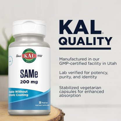 KAL SAMe 200mg