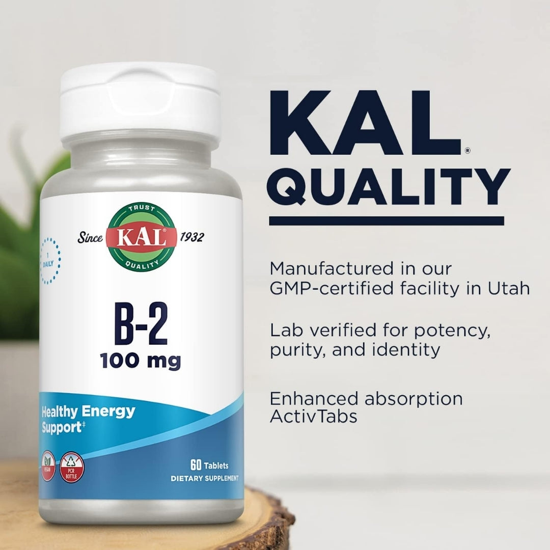 KAL Vitamin B2 100mg