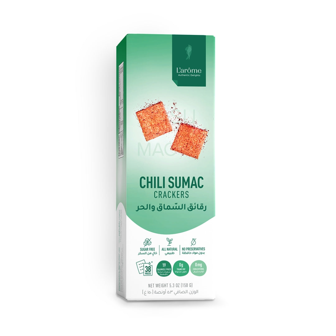 L'arôme Chili Sumac Crackers