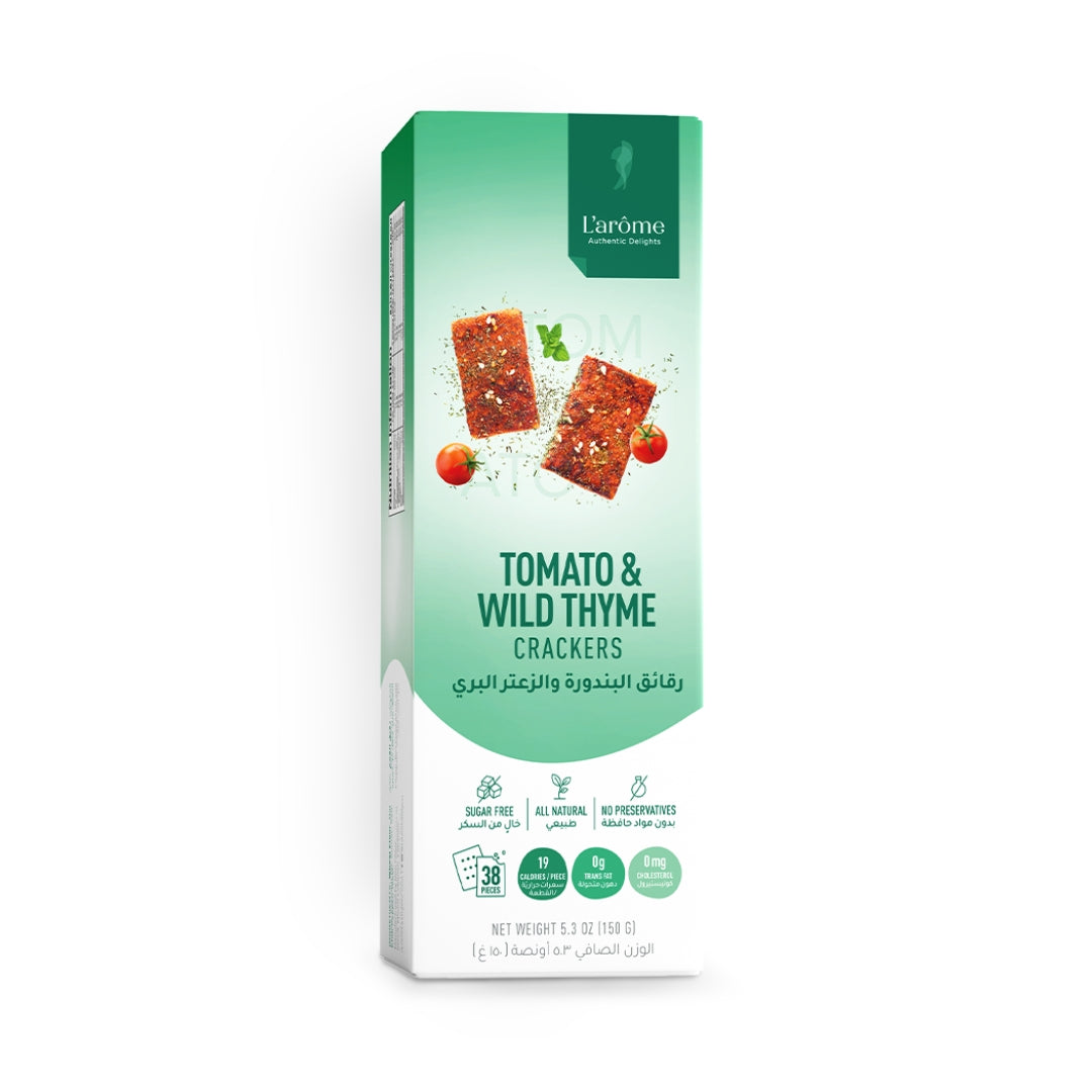 L'arôme Tomato & Wild Thyme Crackers