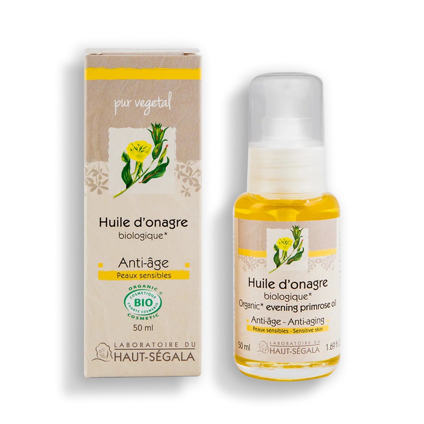 Laboratoire Du Haut-Ségala Organic Evening Primrose Oil