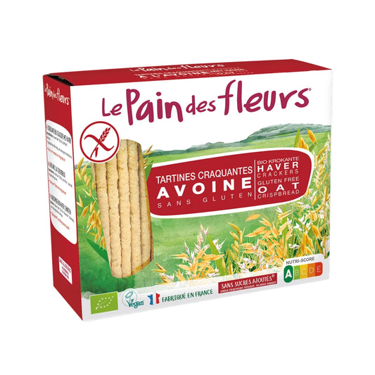 Le Pain Des Fleurs® Organic Gluten Free Oat Crispbread