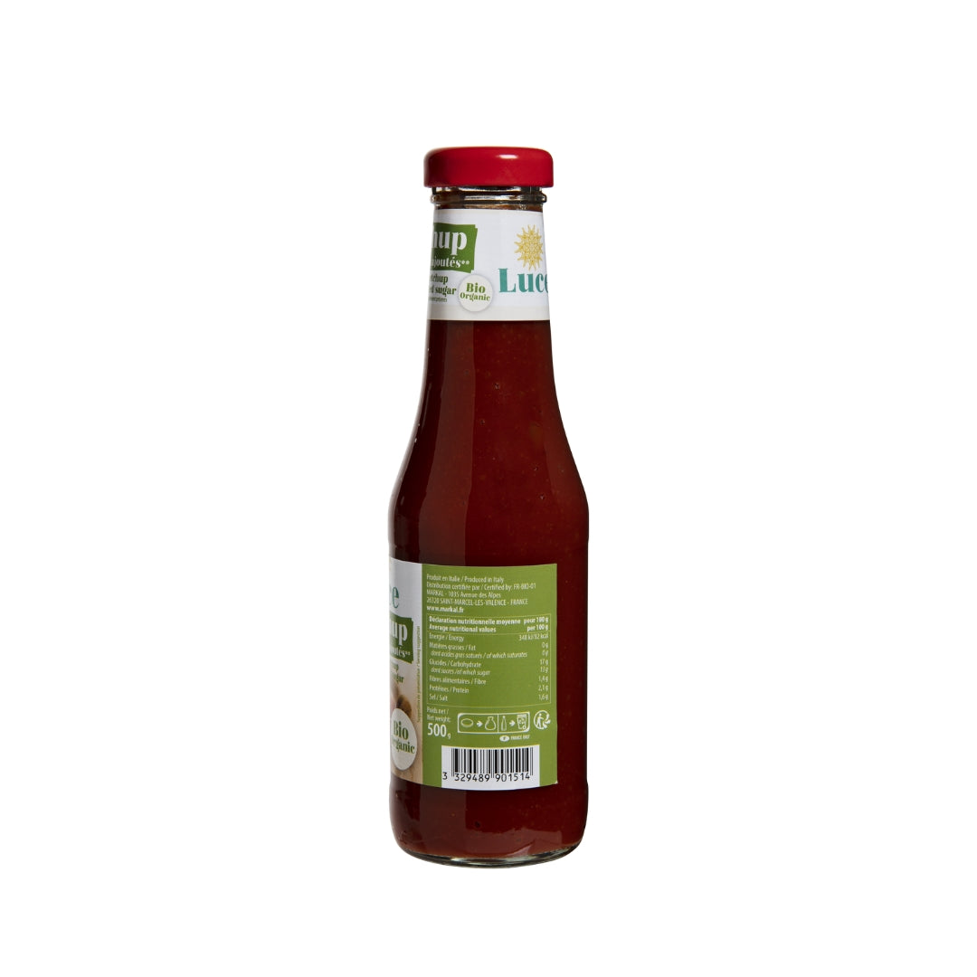 Luce Organic Tomato Ketchup Without Added Sugar