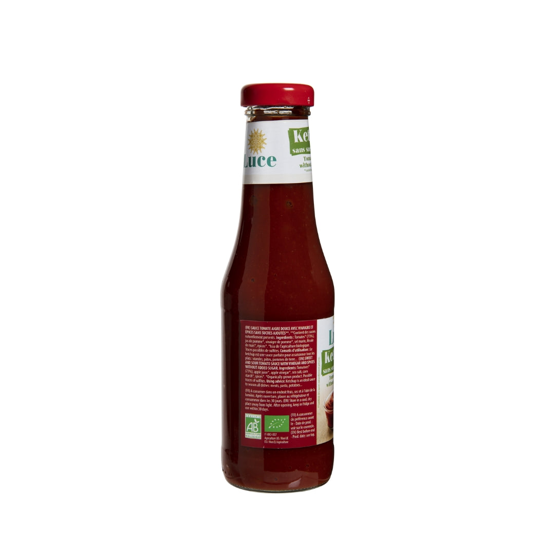 Luce Organic Tomato Ketchup Without Added Sugar