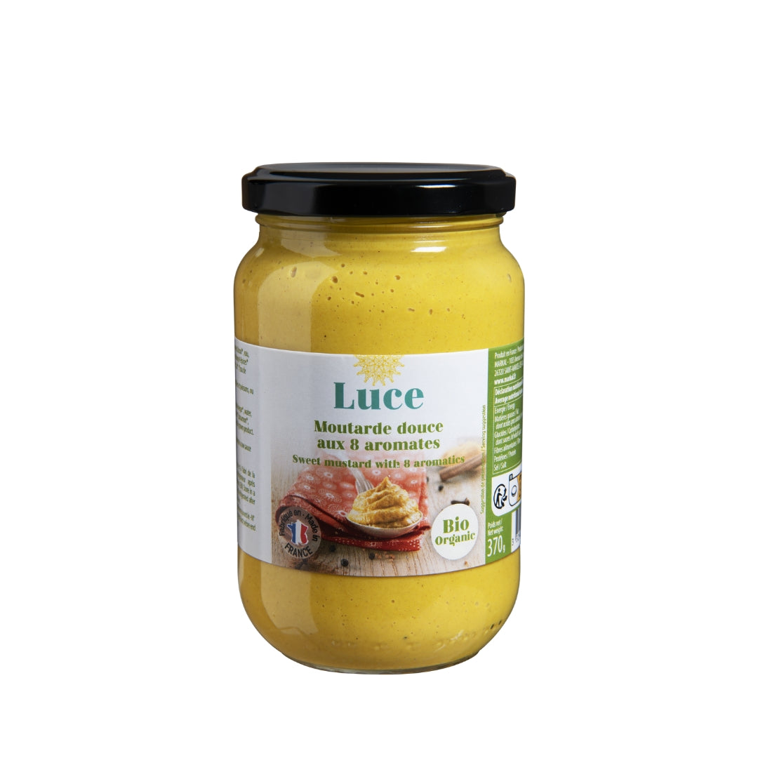 Luce Organic Sweet Mustard With 8 Aromatics