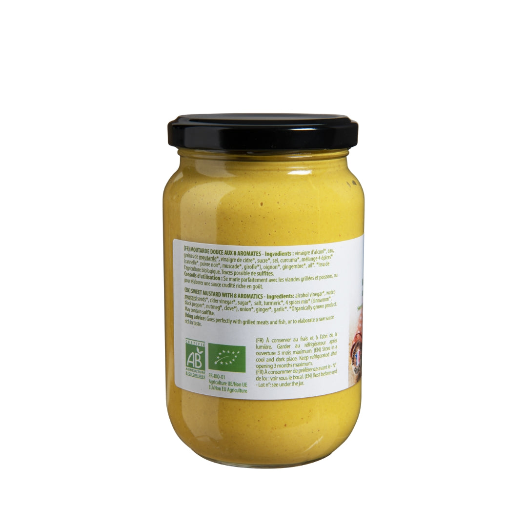 Luce Organic Sweet Mustard With 8 Aromatics