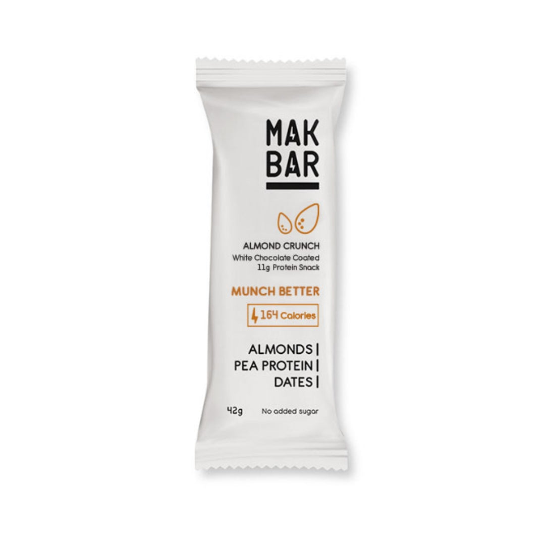 MAK BAR Almond Crunch Protein Bar Case