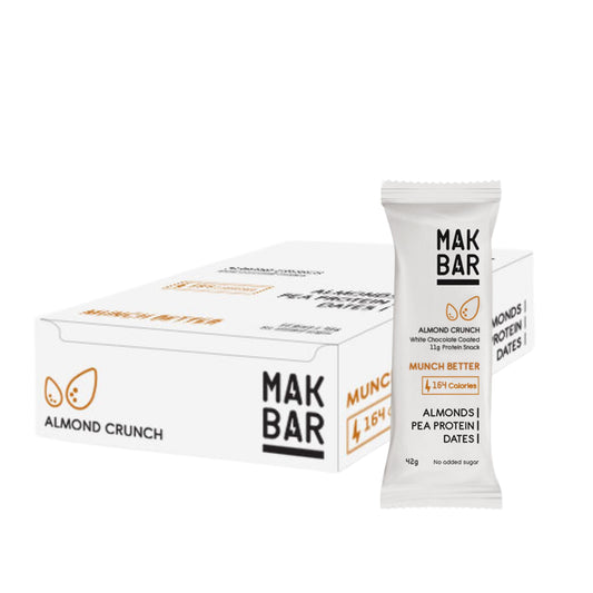 MAK BAR Almond Crunch Protein Bar Case