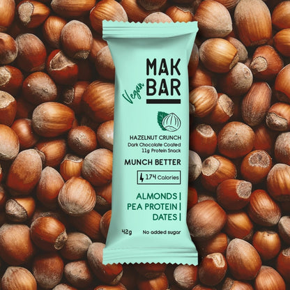 MAK BAR Hazelnut Crunch Protein Bar