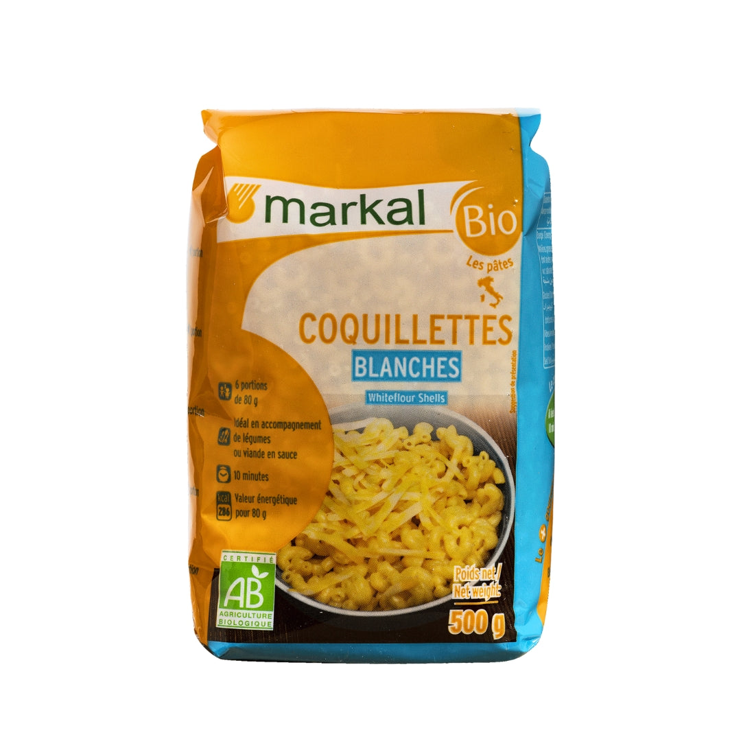 MARKAL Organic White Coquillettes Pasta