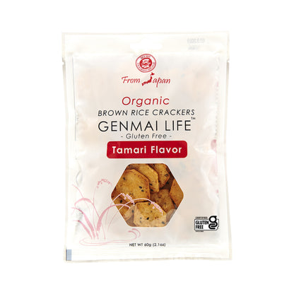 MUSO Genmai Life™ Organic Tamari Brown Rice Crackers