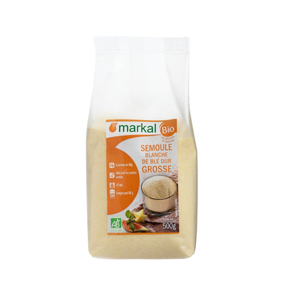 MARKAL Organic Coarse White Durum Wheat Semolina