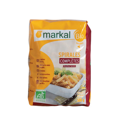 MARKAL Organic Whole Fusilli Pasta