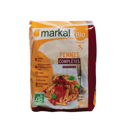 MARKAL Organic Whole Penne Pasta