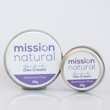 Mission Natural Deodorant Cream Floral