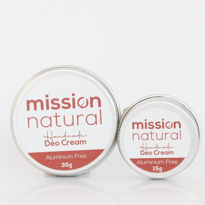 Mission Natural Deodorant Cream Woodsy