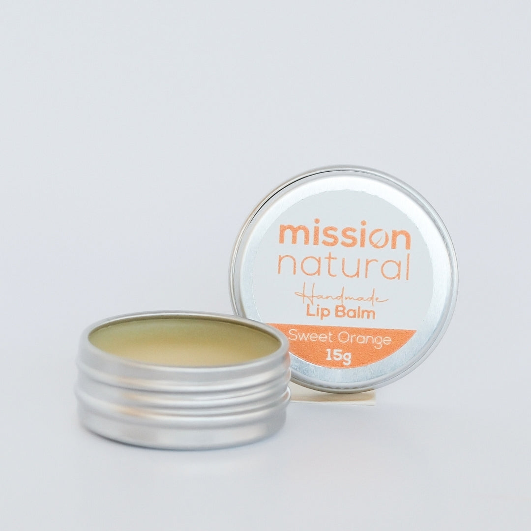 Mission Natural Sweet Orange Lip Balm